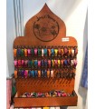 Exhibitor Multiple Keychain Necklaces - Wood - 90 cm - Arabic Style