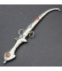 Pugnale arabo decorativo - Modello Laun - 22 cm