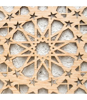 Openwork or Engraved Lattices Laser Cut - Wood Leather Plastic