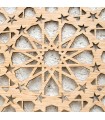 Openwork or Engraved Lattices Laser Cut - Wood Leather Plastic