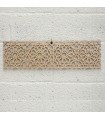 Celosía Madera Laminada - Corte Láser - Diseño Alhambra- 50 x 14cm