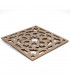 Untersetzer - Plattenhalter - Laminiertes Holz - Lasergeschnitten - Alhambra Design