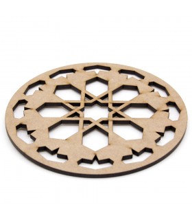 Set de table, dessous de verre, décoratif pour vos événements spéciaux ou pour décorer votre maison dans le style arabe, andalou