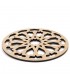 Trivet - Plate holder - MDF - Laser Cut - Daura Zalaza Design