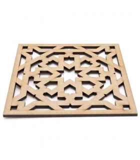 Trivet - Plate holder - DM - Laser Cut - Generalife Design