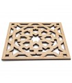 Dessous de plat - Porte-plat - DM - Découpé au laser - Generalife Design
