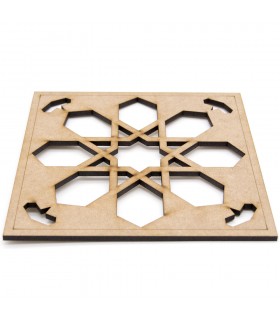 Placemat - Plate holder - MDF - Laser Cut - Design Zamania
