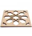 Dessous de plat - Porte-plat - DM - Découpé au laser - Zamania Design