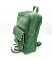 Mochila 100% Couro - Cores vivas - Modelo Sastatein