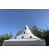 Moroccan Arab Jaima - Tent - 2 x 2 m - PVC -Iron Structure - Parties Events