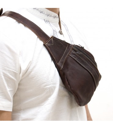 Leder-Umhängetasche - Lederwaren - Modell KANI