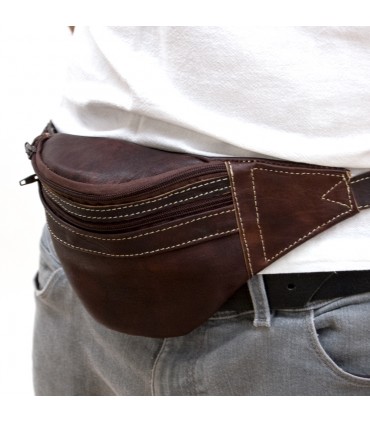 Bolsa de couro - Artigos de couro - Modelo KANI