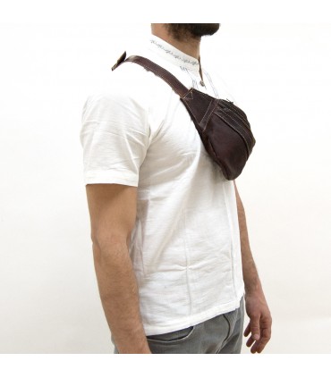 Riñonera Cuero - Marroquineria - Modelo Shabab