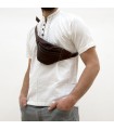 Riñonera Cuero - Marroquineria - Modelo Shabab