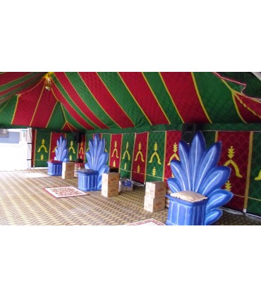 Jaima Arabe 10 x 5 m - PVC - Ideal Ferias Medievales Mercados
