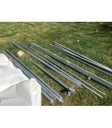Jaima Arabe 10 x 5 m - PVC - Ideale mittelalterliche Messemärkte
