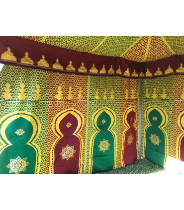 Jaima Arabe 10 x 5 m - PVC - Ideal Ferias Medievales Mercados
