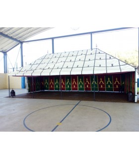 Jaima Arabe 14 x 7 m - PVC - Ideal Ferias Medievales Mercados