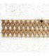 Celosía Árabe Madera 10x50cm - Diseños Geométricos - Corte por Laser - Modelo waraq