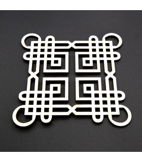 Salvamantel Celosía Árabe - Posaplatos -Diseño muhandas