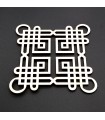 Salvamantel Celosía Árabe - Posaplatos -Diseño muhandas