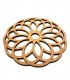 Reticolo arabo -Salvamantel - Portatarga -Design Zahra