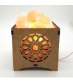 Decoração Árabe com Lâmpada de Sal do Himalaia - Modelo MILHUN