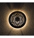 Arabic Ceiling or Wall Ceiling Lamp - Nickel Plated Brass - Saqfi Model