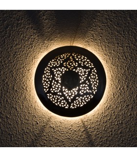 Decke oder Wand Arabische Decke - Messing vernickelt - Saqfi-Modell