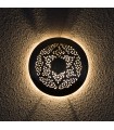 Decke oder Wand Arabische Decke - Messing vernickelt - Saqfi-Modell