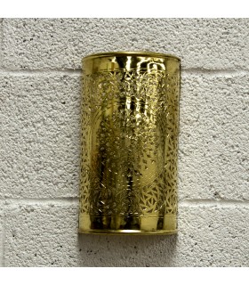 Wandleuchte Arab Cylinder - Golden Brass - Modell Astawana