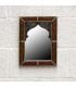 Arab Decoration Mirror - Carved Alpaca - Bab Zahara Model