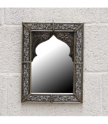Miroir Décoration Arabe - Alpaga Sculpté - Modèle Bab Zaharatun