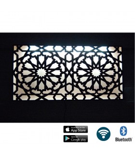 RGB LED Backlit Headboard Remote Control + Mobile Control