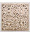 Marco Celosío Árabe - Diseño Alhambra - 100 cm x 100 cm