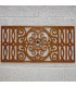 Wood Lattice - Mandala Design - 60 x 30 cm