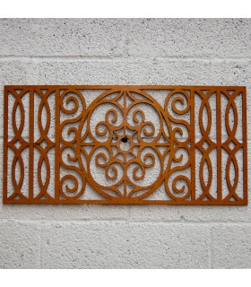 Lattice in legno - Mandala Design - 60 x 30 cm