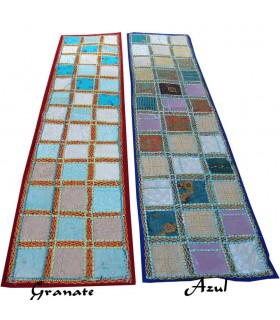 Opaco oro ricamato lungo - 145 x 48 cm - vari colori