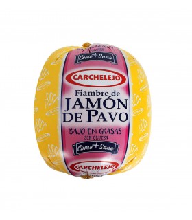 Fiambre Halal Jamón de Pavo Cocido - 5,6 kg - Carchelejo